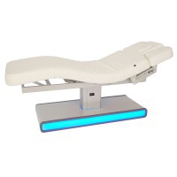 Nush SPA et table de beauté : Électrique avec trois moteurs et éclairage LED de couleur interchangeable sur la base Nush SPA et table de beauté : Électrique avec trois moteurs et éclairage LED de couleur interchangeable sur la base